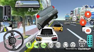 City car driving simulator #3 drive a Audi a8 screenshot 4