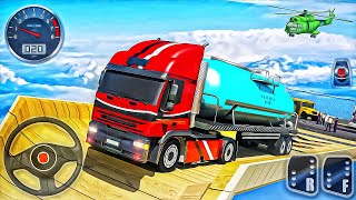 Vertical Mega Ramp Impossible 3D - Oil Tanker Transporter Truck Simulator - Android GamePlay screenshot 5