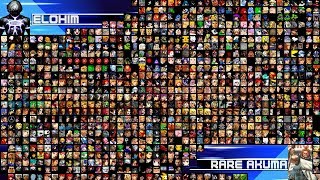 everything vs everything mugen characters