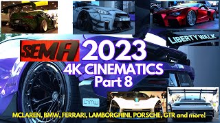 Sema Show 2023: The Ultimate Automotive Spectacle (Lambo, Ferrari, McLaren & more!) Part 8 4k by lsturbointeg 205 views 5 months ago 22 minutes