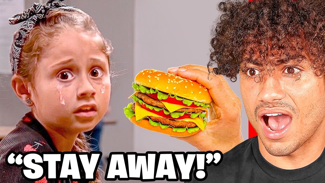 THIS KID IS SCARED OF FOOD!