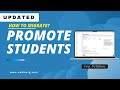 [UPDATED] How To Promote Students to New Class / Year / Semester | Migrate Students | School ERP