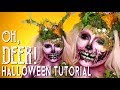 ENCHANTED DEER HALLOWEEN COSTUME MAKEUP TUTORIAL