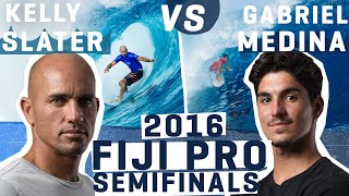 PUMPING CLOUDBREAK  Kelly Slater Battles Gabriel Medina   2016 FIJI PRO | FULL HEAT REPLAY