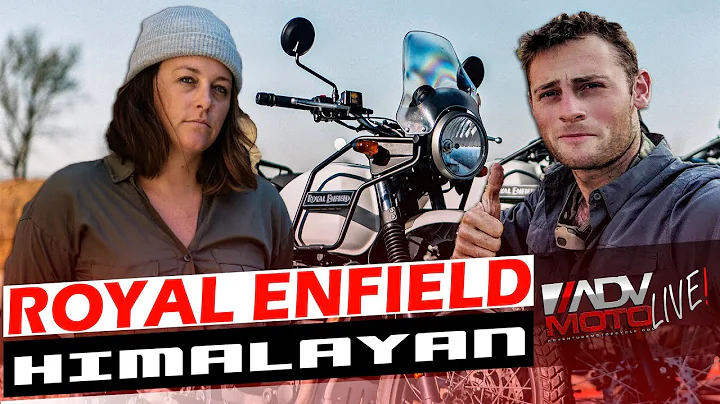 Royal Enfield's Bree Poland, the New 2021 Himalaya...