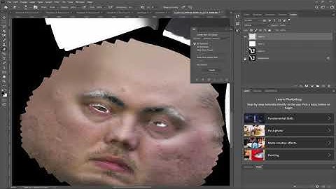 10/08/20 Creating eyebrows from polypaint in Zbrush