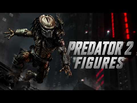 Predator 2 Animated Action Figures