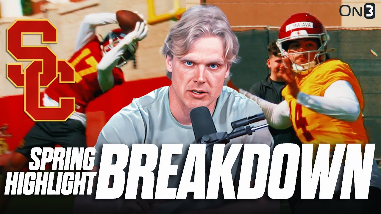 Поклонники команды USC Trojans должны быть в восторге после просмотра этого фрагмента весенней тр...