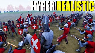 This NEW Medieval Battle Simulator is HYPER REALISTIC!? - Voor de Kroon