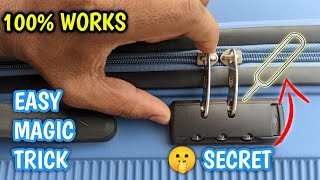 How To Unlock Forgotten Combination Lock password Very easy method