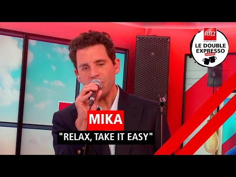MIKA interprète "Relax, Take It Easy" dans Le Double Expresso RTL2