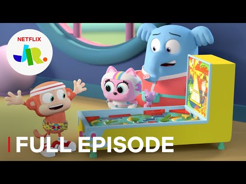 Great Pinball Escape | Chico Bon Bon FULL EPISODE | Netflix Jr