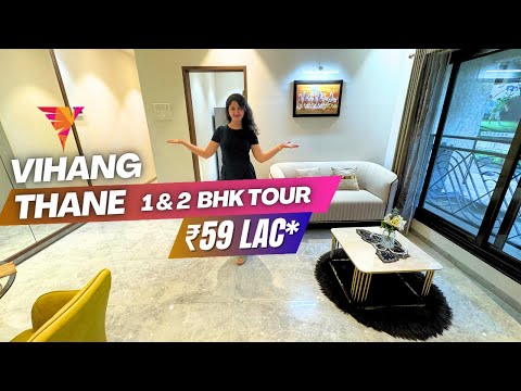 Vihang Thane 1 & 2 BHK Tour at Kasarvadavali | Vihang Capital Of Thane Review, Price and Location