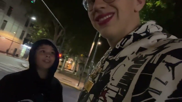 NIÑOS LE QUISIERON ROBAR A BRUNENGER EN STREAM