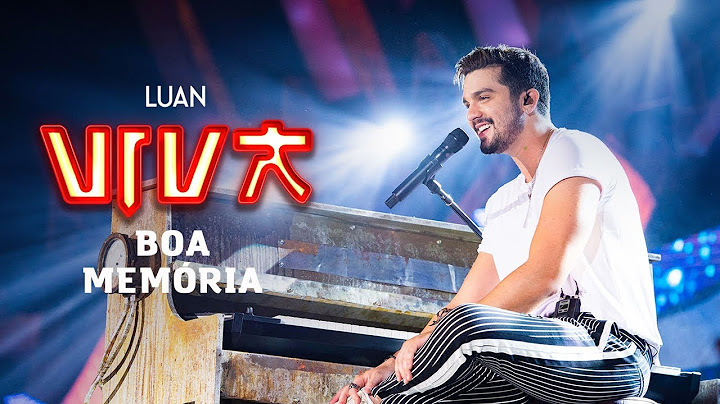 Luan Santana - boa memória (DVD VIVA) [Vídeo Oficial]