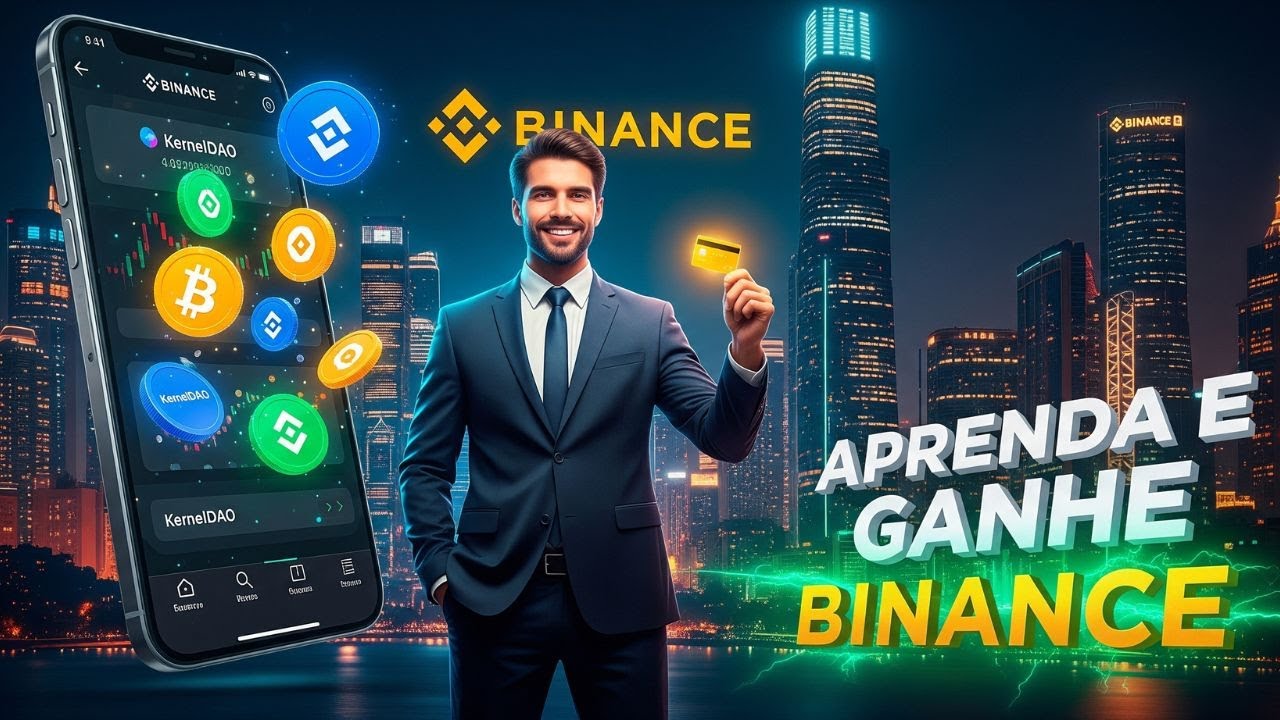 MISSÃO APRENDA E GANHE BINANCE - GANHE 5 TOKENS KERNELDAO APENAS RESPONDENDO ALGUMAS PERGUNTAS