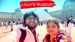 Walking Tour of Louvre Museum | FULL TOUR #paris #louvremuseum #europetravel #france #4kvideo #hindi