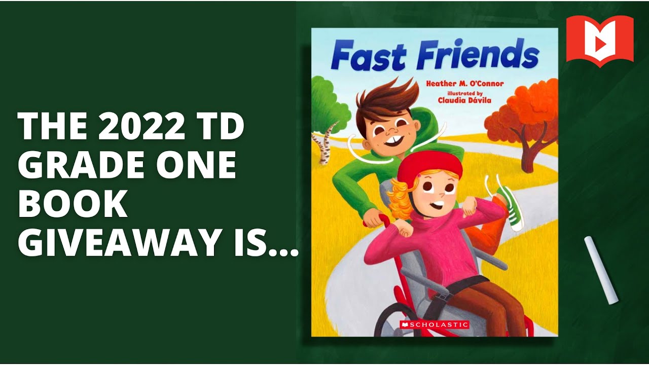 BIG ANNOUNCEMENT! The 2022 TD Grade One Book Giveaway selection is…