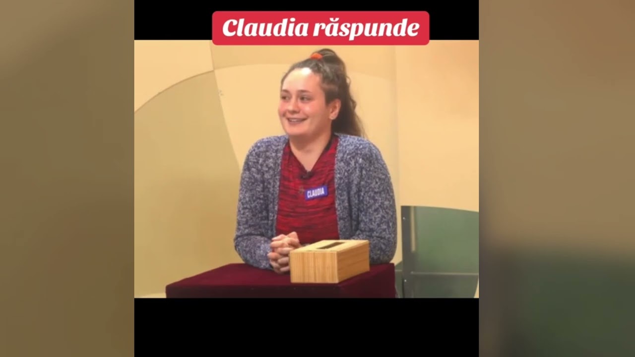 Claudia Răspunde la întrebări Mireasa 13 activitate cu Eduard Puiu 