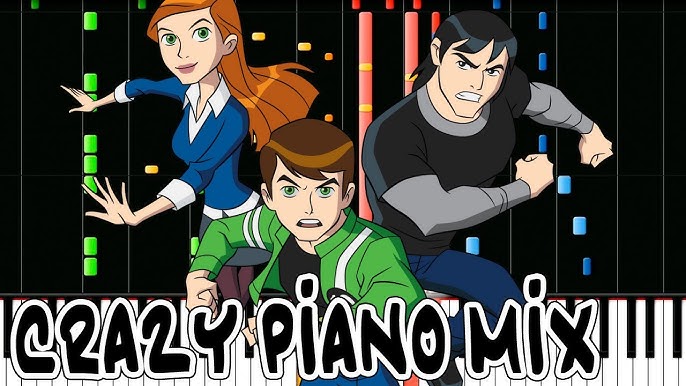 ALL Ben 10 Theme Songs On Piano 