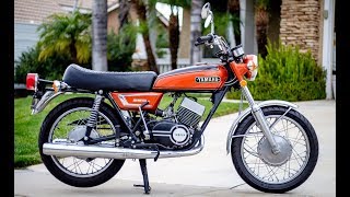 1972 Yamaha R5 - Start, Warmup, Ride