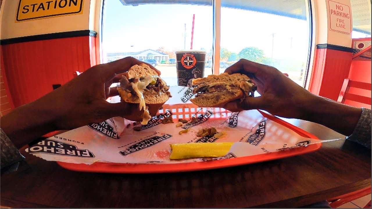 POV 🔥🏚 Firehouse SUBS 🥩🧀 STEAK and CHEESE