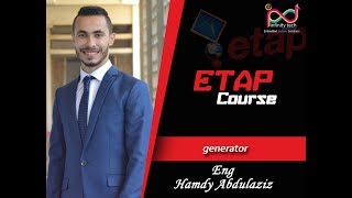 ETAP Course | 05 generator