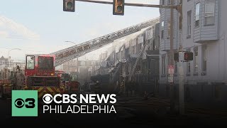 Fire in West Philadelphia damages 9 rowhomes, displacing 19 residents, officials say