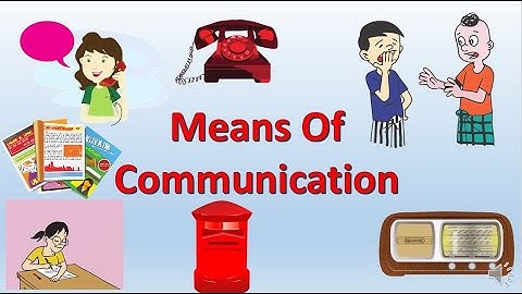 Means of Communication video for kids | Communication video for kids | Communication |