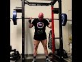 440 High Bar Squat Training Max @ Age 49!