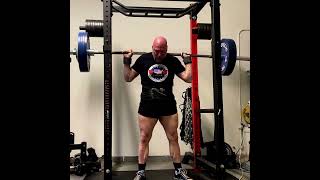 440 High Bar Squat Training Max @ Age 49!