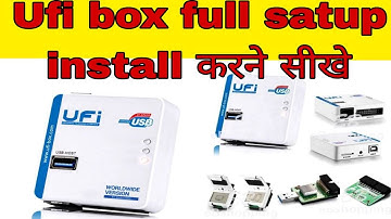ufi full satup install करना सीखे|  ufi box full install @techmobile007
