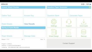 QUICK RESULT PROCESSING - GRACE OMR SOLUTION