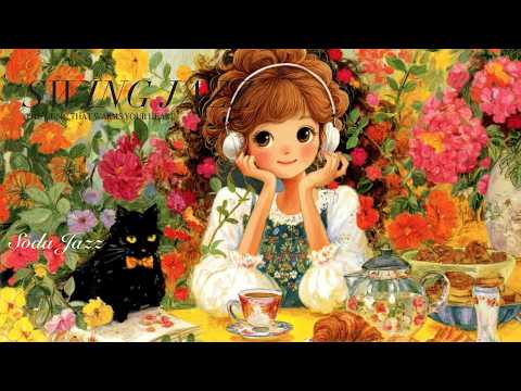 💐A Little Comfort in Your Day ☕ | Soft Piano, Sax & Clarinet Jazz | Soda Jazz