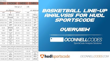 Basketball Line-Up Analysis Window Overview | Hudl SportsCode