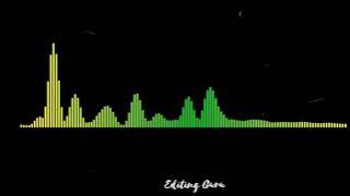 Green Screen audio Spectrum video No copyright.