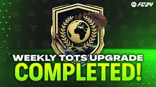 Weekly TOTS  Upgrade SBC Completed | Tips & Cheap Method | EAFC 24