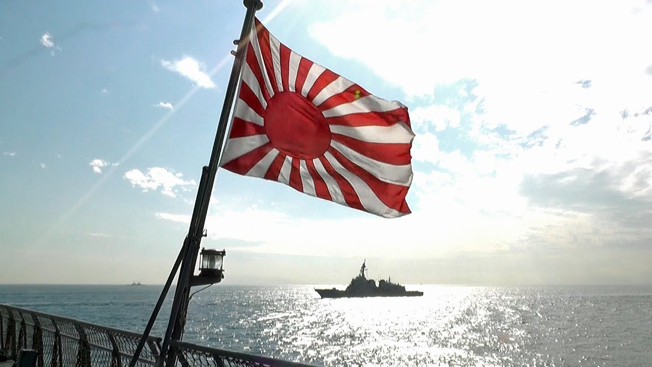 美しきかな旭日旗 動画 Rising Sun Flag 自衛艦旗 Youtube