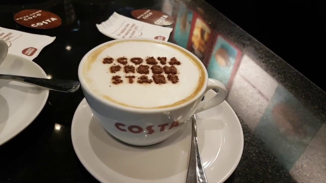 Fresh Start with Costa Coconut Coffee Day With Area Champion Barista