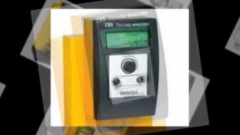 Brookfield CT3 Texture Analyzer Video