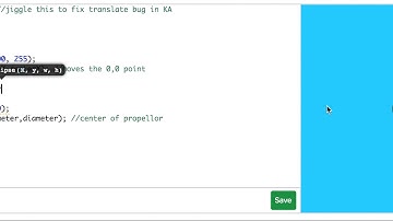 Make a propellor animation in Khan Academy