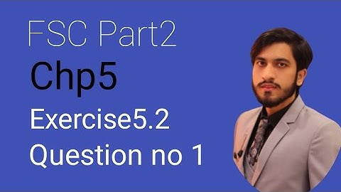 2nd year math chp5 exercise5.2 question1||Fsc part2 math