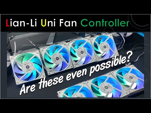 Lian Li Uni Fan Controller - Using Vardar Evo 120ER Fans [L-Connect] YouTube