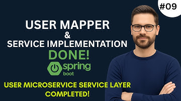E-Commerce Microservice Project | User Mapper + Service Implementation | Spring Boot DTO to Entity