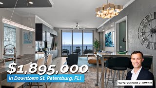 STUNNING VIEWS Inside a Luxury Downtown St. Petersburg Condo