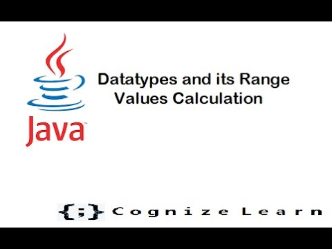 Data type and its range value calculation