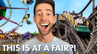 The Washington State Fair Has a Full-Size Wooden Roller Coaster?!