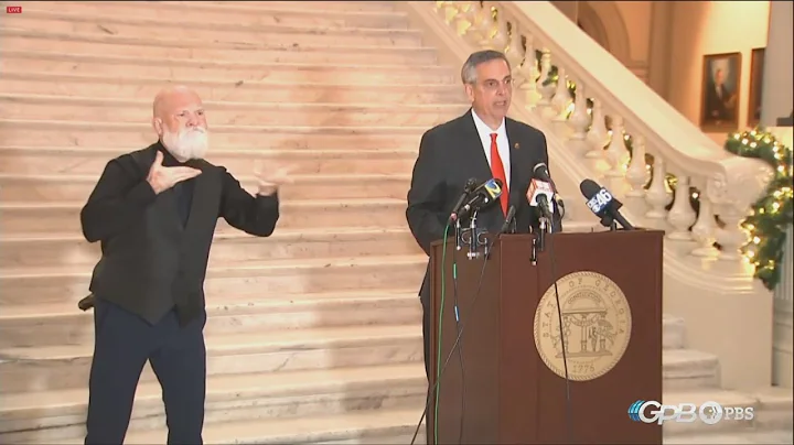 Georgia Sec of State Office holds press conference
