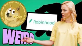 STRANGE Robinhood Dogecoin ACTIVITY Detected ️