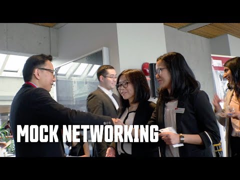 Career Management Centre: Mock Networking